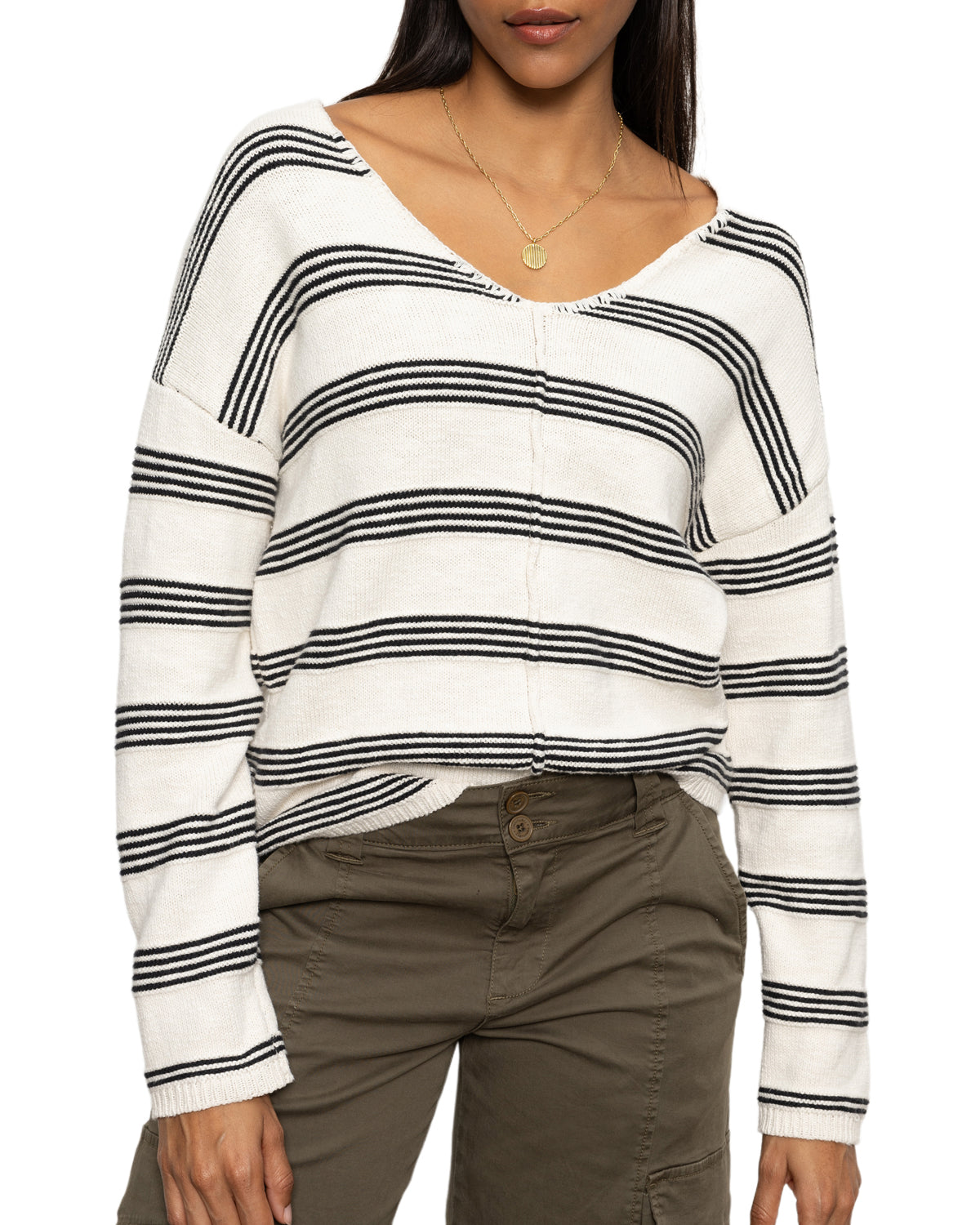 Light Easy V Neck Sweater