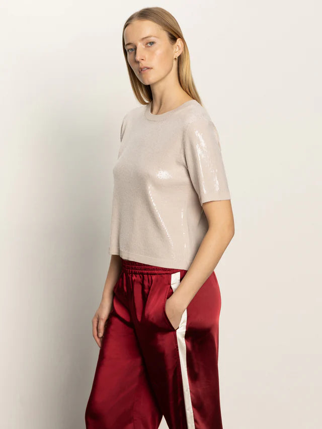 Sparkle Pearl Sequin Sweater