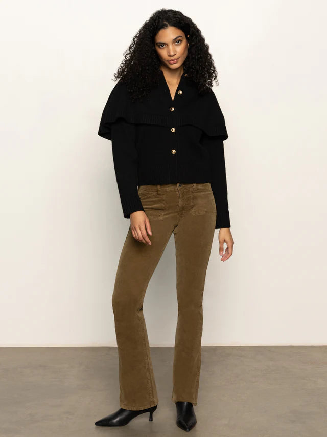 Cape Black Cardi