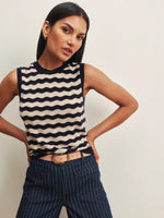 Load image into Gallery viewer, Chevron Everyday Knit Shell
