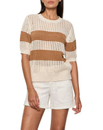 Load image into Gallery viewer, Beachside Openwork Tee
