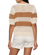 Load image into Gallery viewer, Beachside Openwork Tee
