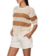 Load image into Gallery viewer, Beachside Openwork Tee
