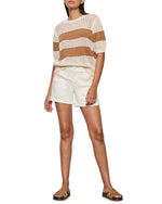 Load image into Gallery viewer, Beachside Openwork Tee
