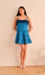 Load image into Gallery viewer, Capri Blue Carie Mini Dress
