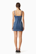 Load image into Gallery viewer, Cora Denim Mini Dress
