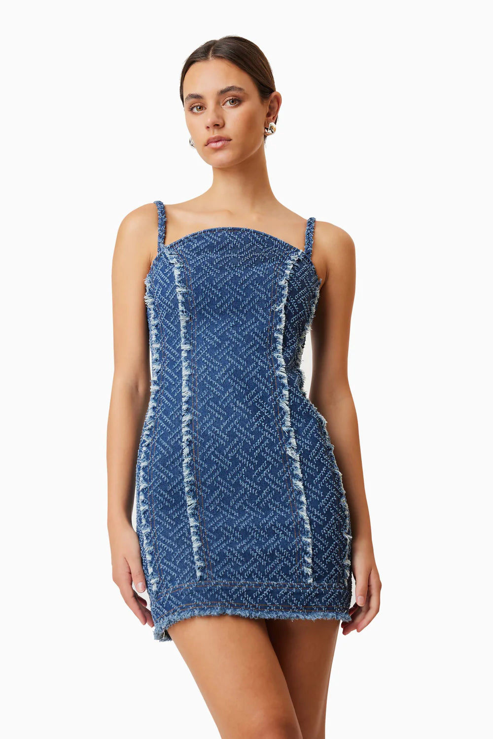 Cora Denim Mini Dress