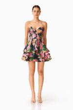 Load image into Gallery viewer, Eclore Mini Tiered Dress

