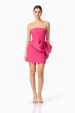 Load image into Gallery viewer, Elysie Bow Mini Dress
