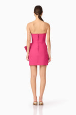 Load image into Gallery viewer, Elysie Bow Mini Dress
