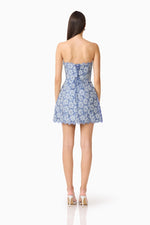 Load image into Gallery viewer, Steelblue Clarisse Mini Dress
