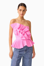 Load image into Gallery viewer, Orelia Pleated Top

