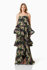 Load image into Gallery viewer, Floral Ula Maxi Dress
