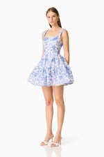 Load image into Gallery viewer, Elin A Line Mini Dress
