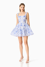 Load image into Gallery viewer, Elin A Line Mini Dress

