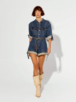 Load image into Gallery viewer, Elena Denim Playsuit
