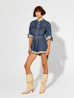 Load image into Gallery viewer, Elena Denim Playsuit
