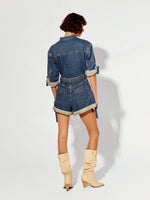 Load image into Gallery viewer, Elena Denim Playsuit
