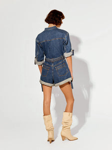 Elena Denim Playsuit