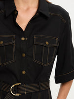Load image into Gallery viewer, Gianna Black Dress
