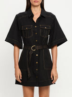 Load image into Gallery viewer, Gianna Black Dress
