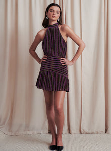 Lark Metallic Mini Dress