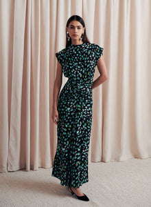 Al Leopard Midi Dress