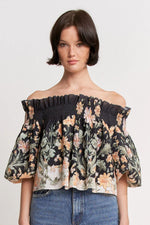Load image into Gallery viewer, Trapeze Iris Blouse
