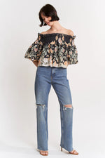Load image into Gallery viewer, Trapeze Iris Blouse
