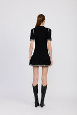 Load image into Gallery viewer, Romilla Stitch Mini Dress
