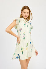 Load image into Gallery viewer, Ashley Mini Shirt Dress
