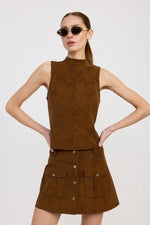 Load image into Gallery viewer, Eloise Brown Top
