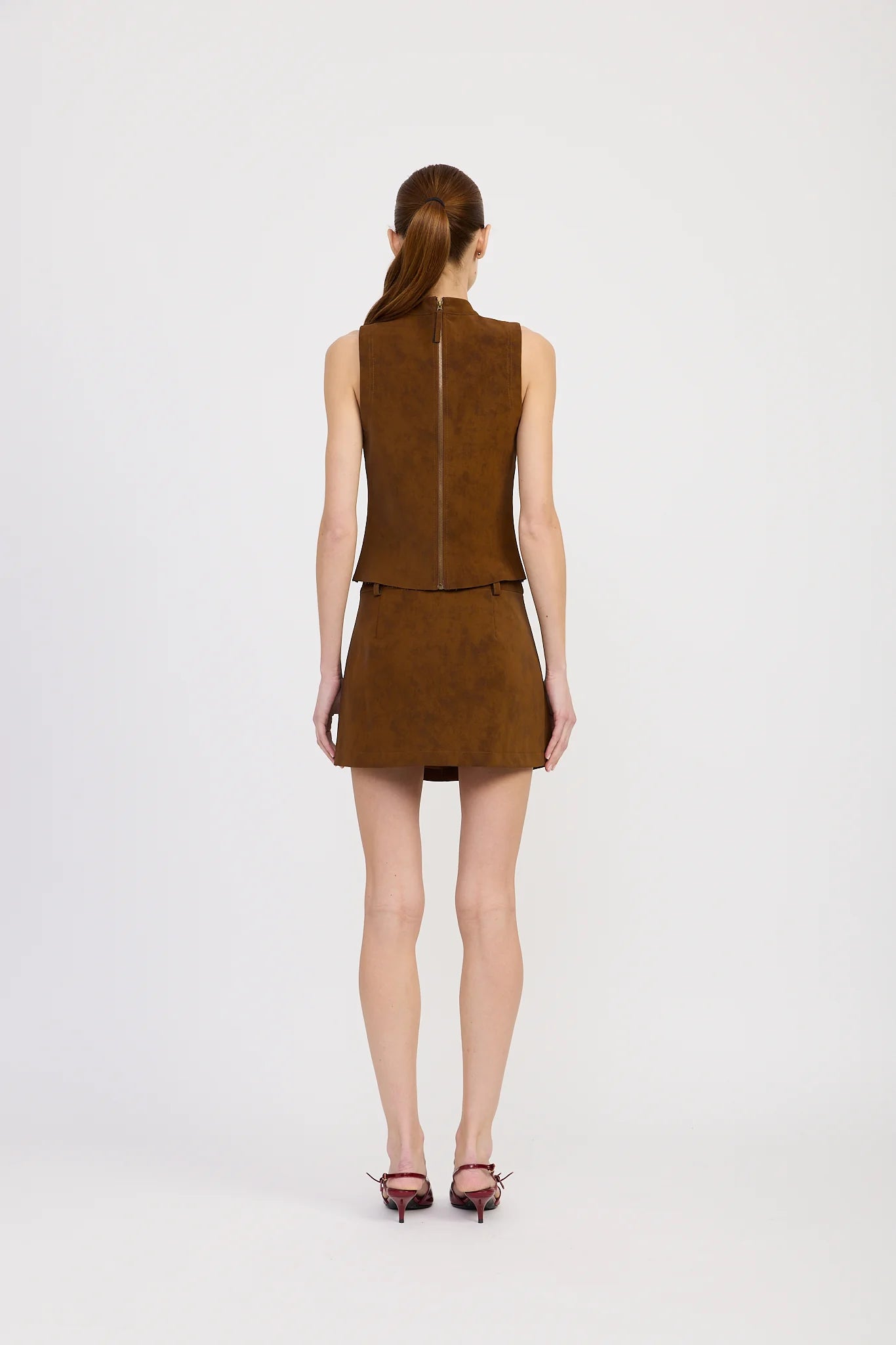 Eloise Brown Top