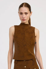 Load image into Gallery viewer, Eloise Brown Top
