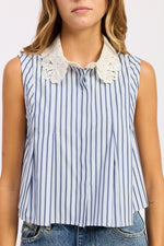 Load image into Gallery viewer, Sky Navy Clara Top
