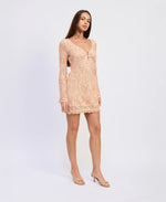 Load image into Gallery viewer, Gigi Peach Mini Dress

