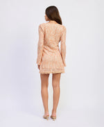 Load image into Gallery viewer, Gigi Peach Mini Dress
