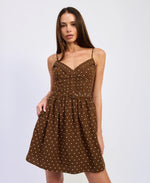 Load image into Gallery viewer, Stella Polka Dot Mini Dress
