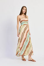 Load image into Gallery viewer, Lattice Lana Maxi Dress

