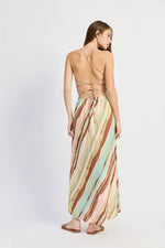 Load image into Gallery viewer, Lattice Lana Maxi Dress
