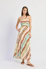 Load image into Gallery viewer, Lattice Lana Maxi Dress
