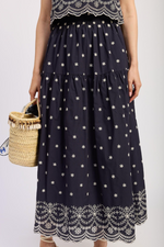 Load image into Gallery viewer, Nara Elastic Waist Maxi Skirt
