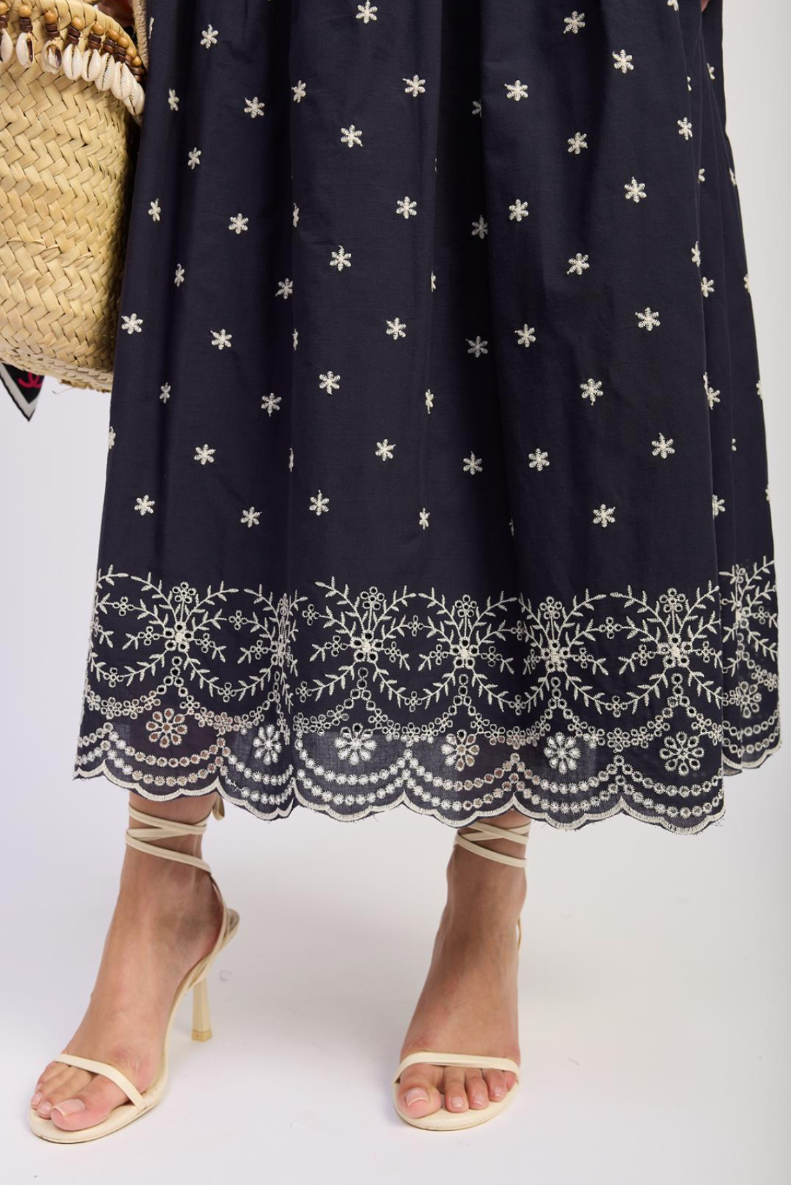 Nara Elastic Waist Maxi Skirt