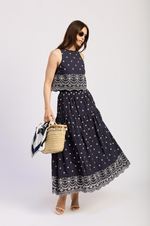 Load image into Gallery viewer, Nara Elastic Waist Maxi Skirt
