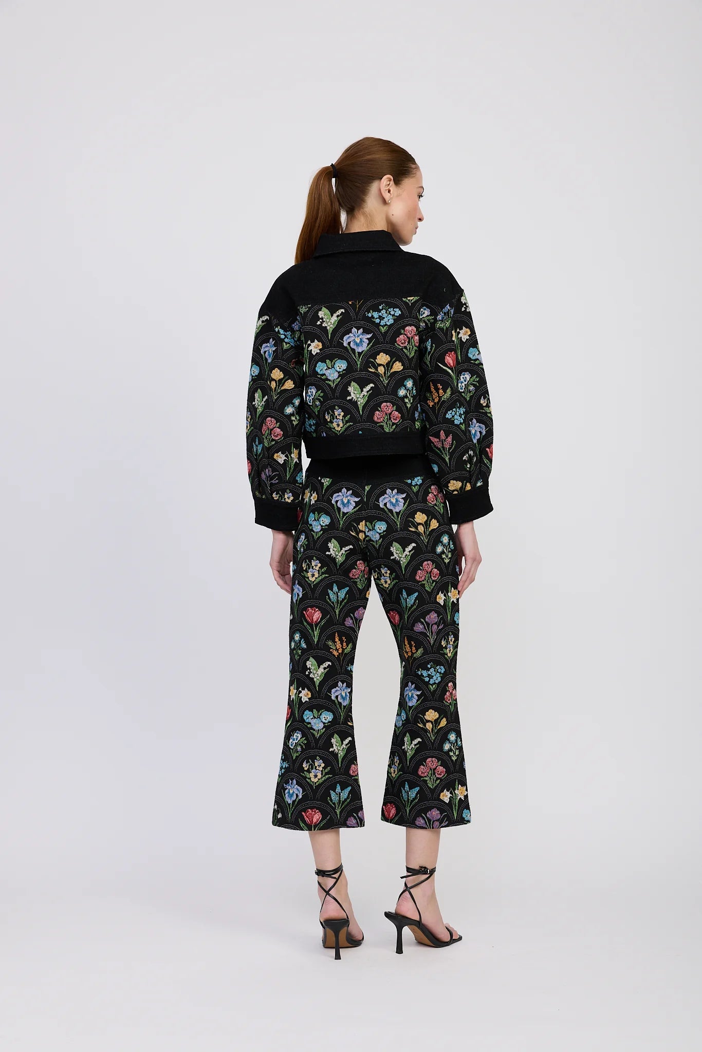 Daphne Black Multi Jacket