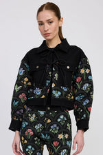 Load image into Gallery viewer, Daphne Black Multi Jacket
