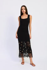 Load image into Gallery viewer, Netted Dahlia Midi Dress
