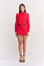 Load image into Gallery viewer, Skye Lace Mini Skirt
