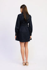 Load image into Gallery viewer, Carol Indigo Mini Dress
