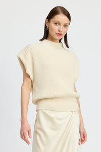 Ivory Karalie Knit Top